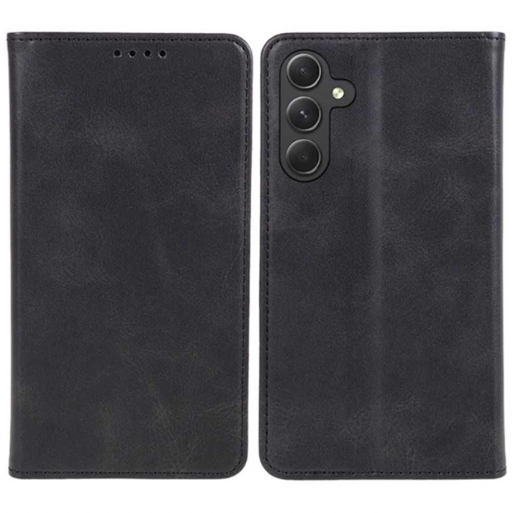 Flip Case Für Samsung Galaxy M55 5g Wadenstruktur