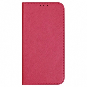 Flip Case Samsung Galaxy M55 5g Kreuztextur