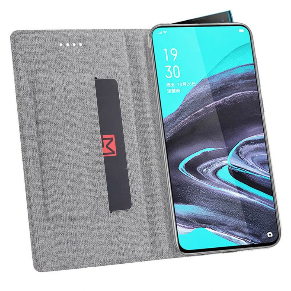 Schutzhülle Für Oppo Reno 2 Flip Case Strukturiert