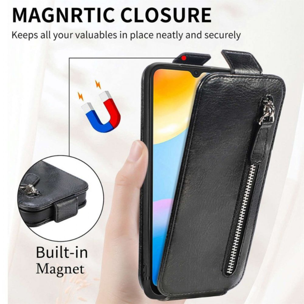 Flip Case Für Xiaomi Redmi 10C Brieftasche Flip Case Vertikal Mit Brieftasche