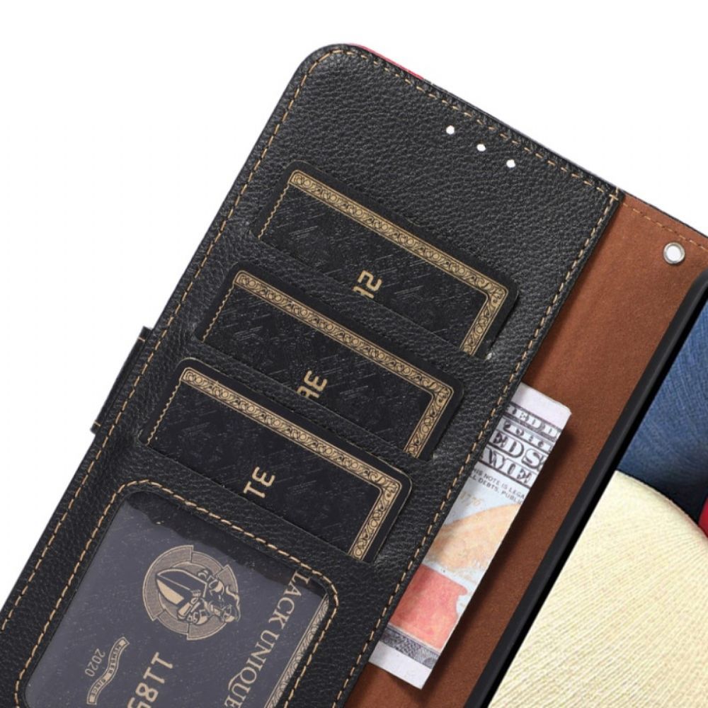 Flip Case Für Xiaomi Redmi 10C Liche Style Rfid Khazneh