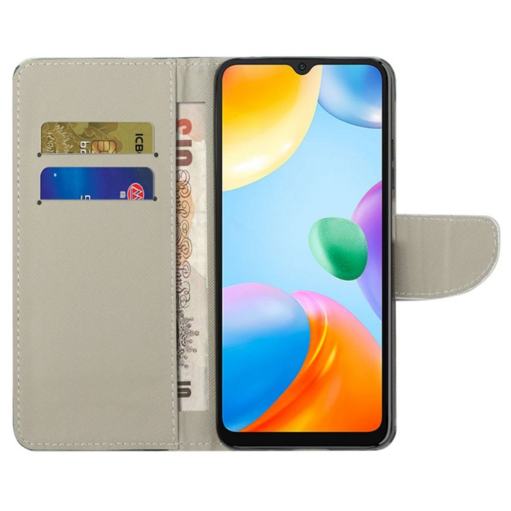 Flip Case Für Xiaomi Redmi 10C Londoner Leben