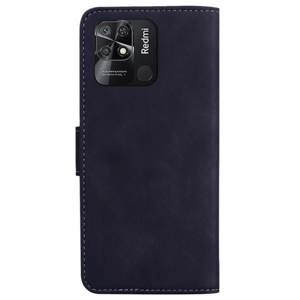 Flip Case Für Xiaomi Redmi 10C Schmetterlingsdesign