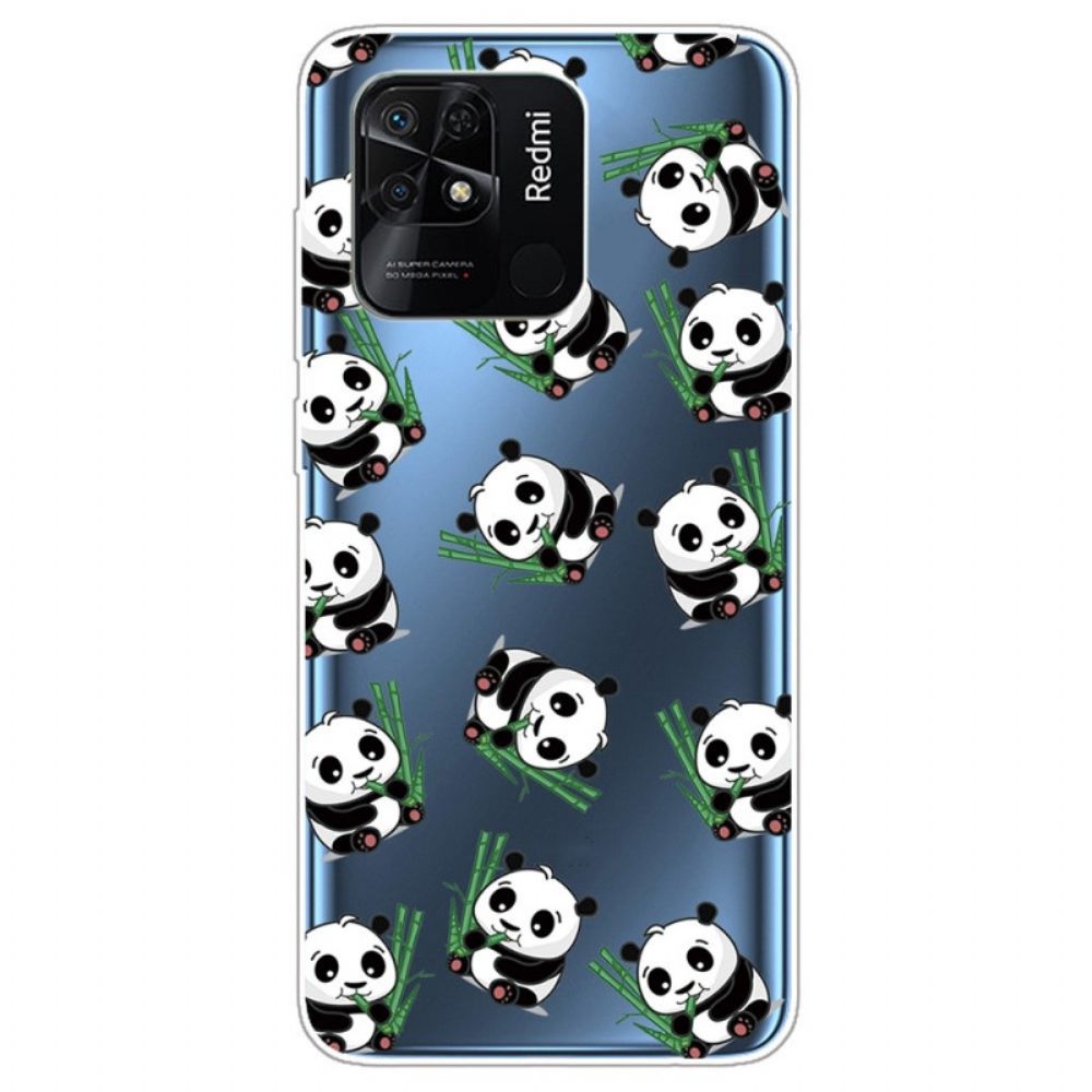 Hülle Für Xiaomi Redmi 10C Kleine Pandas