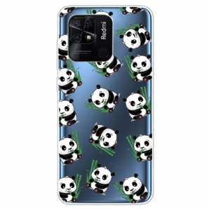 Hülle Für Xiaomi Redmi 10C Kleine Pandas