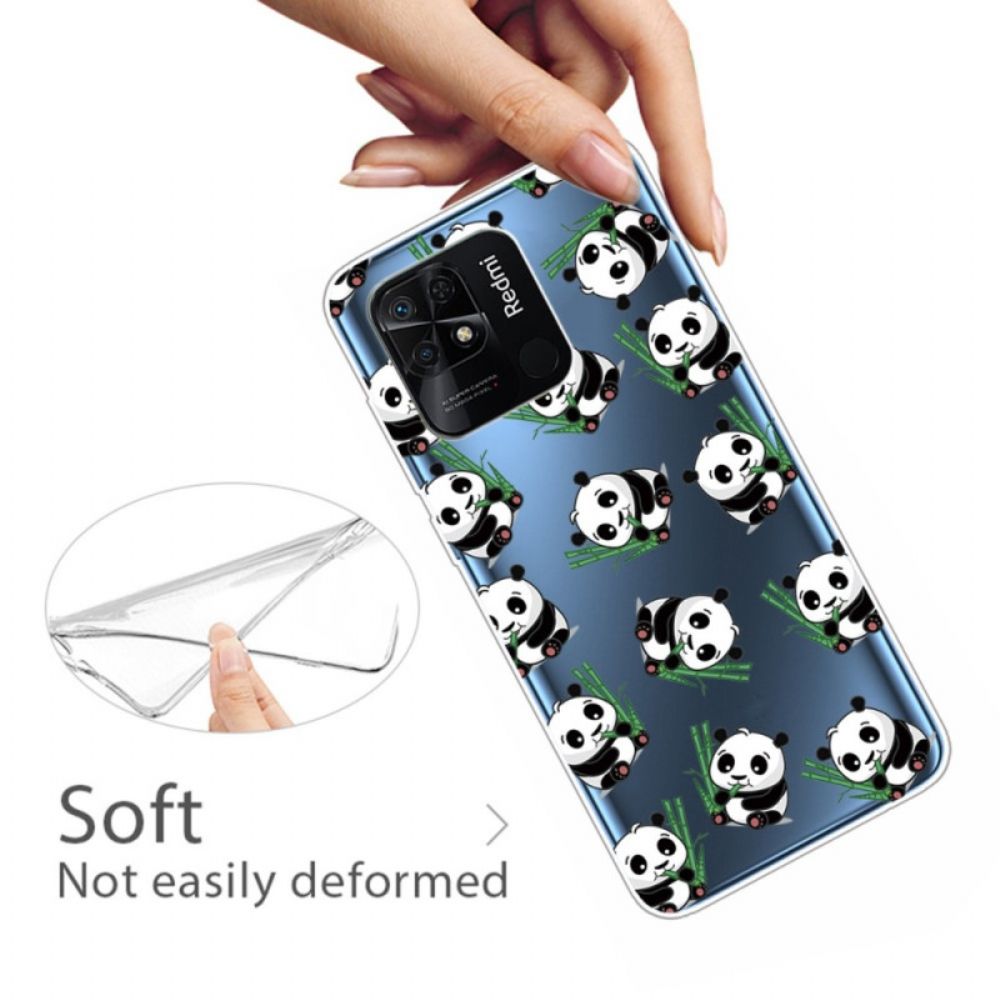 Hülle Für Xiaomi Redmi 10C Kleine Pandas