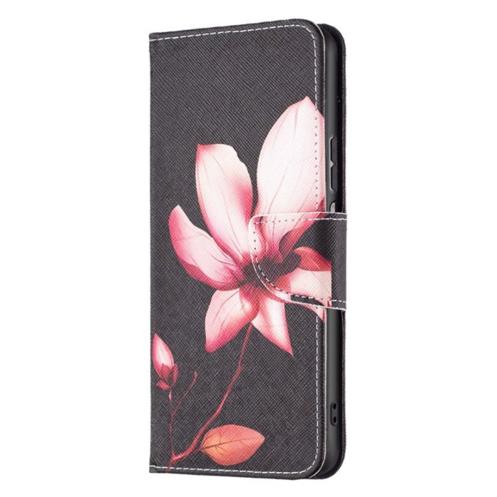 Lederhüllen Für Xiaomi Redmi 10C Rosa Blume