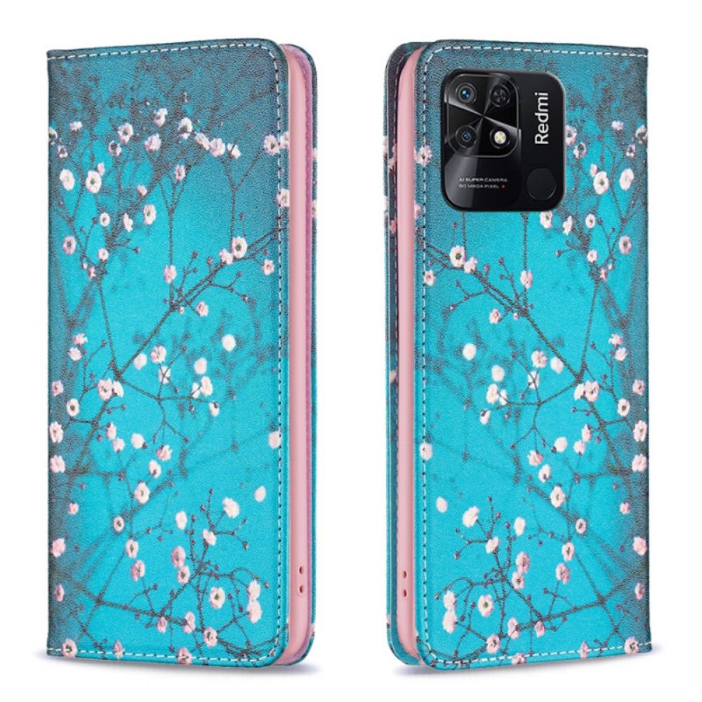 Schutzhülle Für Xiaomi Redmi 10C Flip Case Blumen