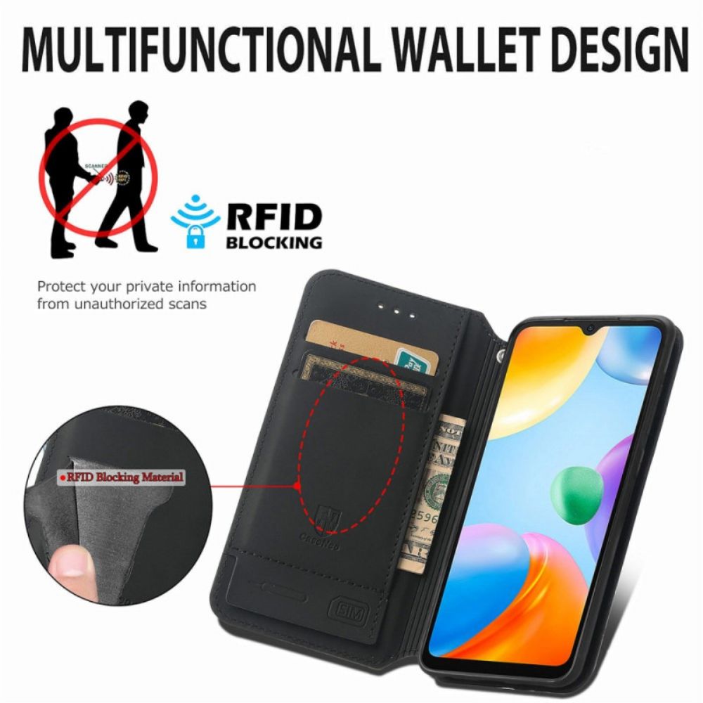 Schutzhülle Für Xiaomi Redmi 10C Flip Case Caseneo Rfid-design