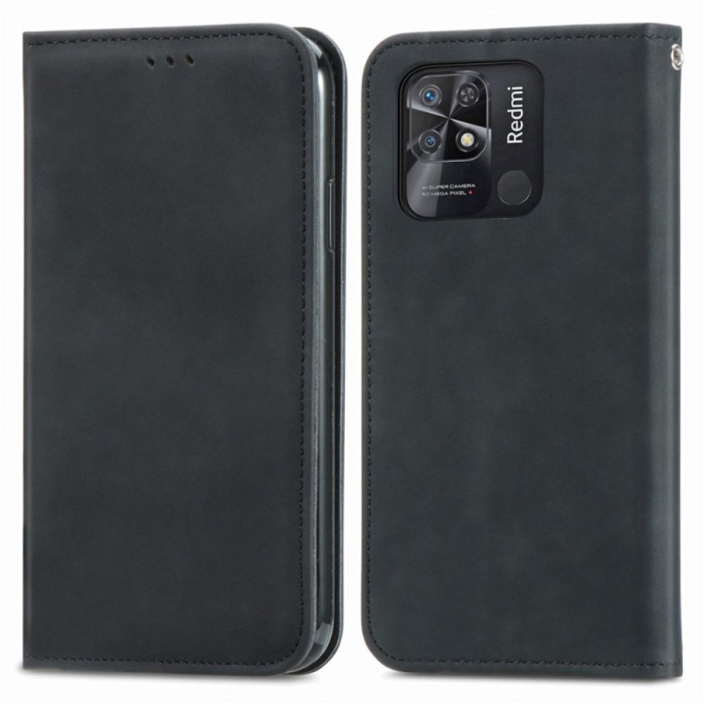 Schutzhülle Für Xiaomi Redmi 10C Flip Case Vintage-serie