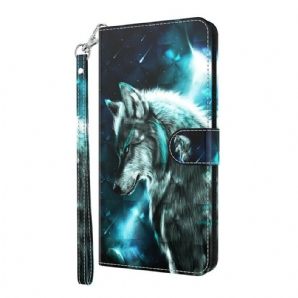 Flip Case Für Xiaomi Redmi 9T Majestätischer Wolf