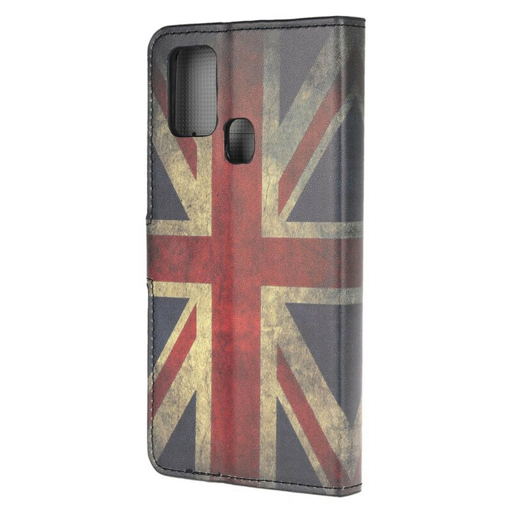 Flip Case Für OnePlus Nord N10 England-flagge