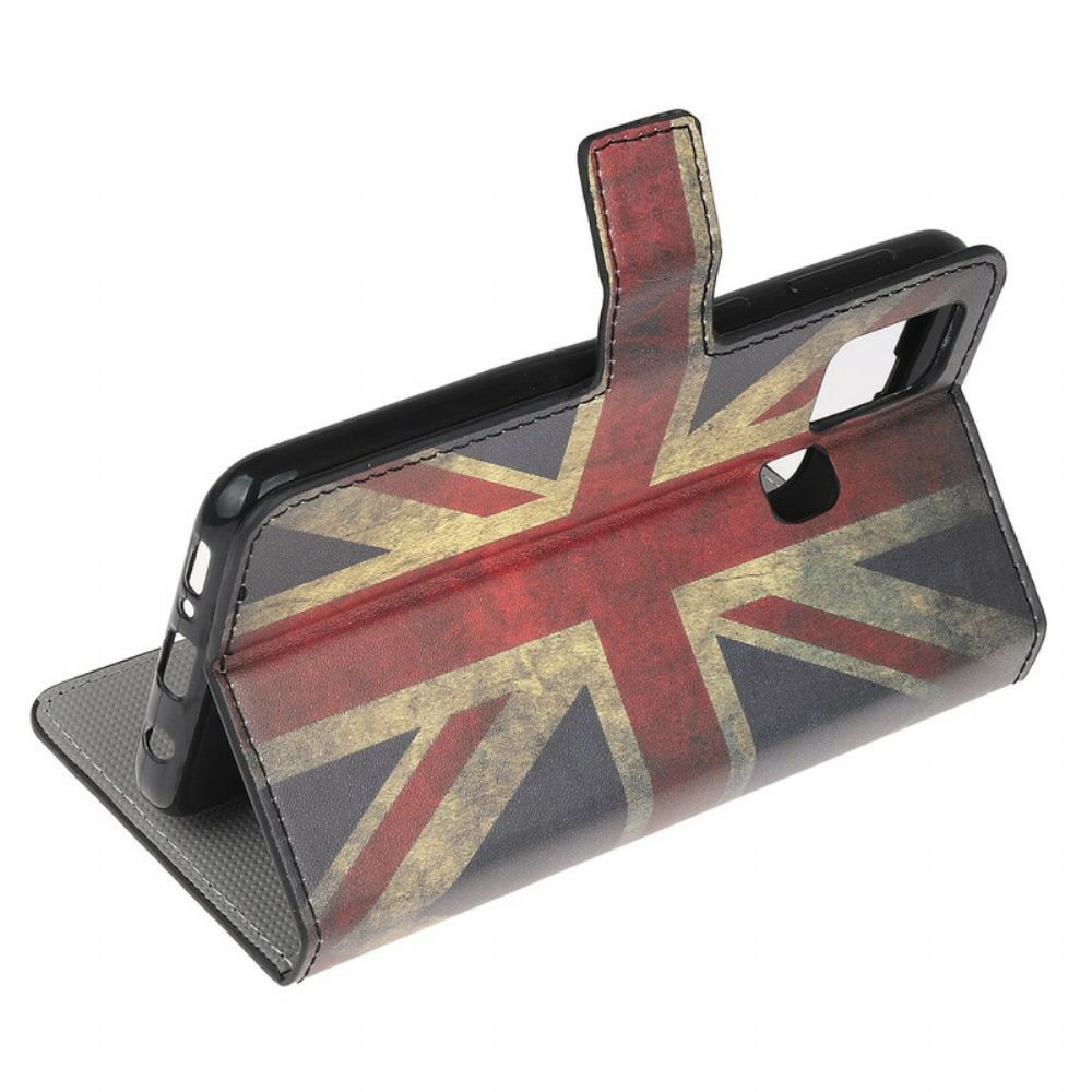 Flip Case Für OnePlus Nord N10 England-flagge