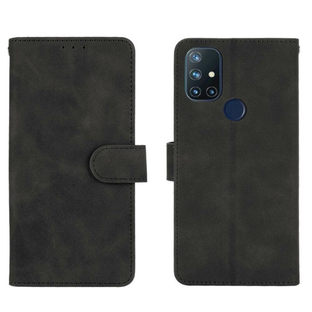 Flip Case Für OnePlus Nord N10 Hautberührung