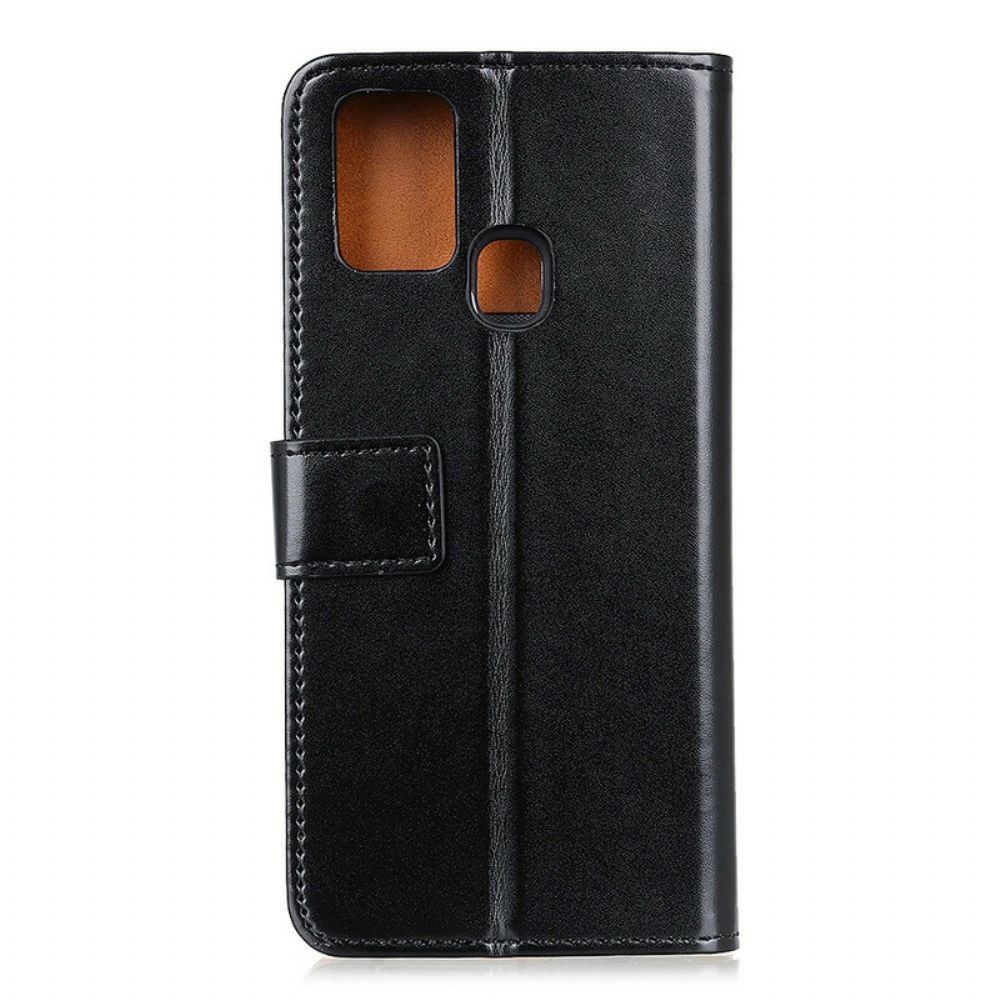 Flip Case Für OnePlus Nord N10 Tricolor Lederoptik