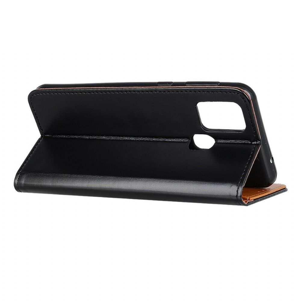 Flip Case Für OnePlus Nord N10 Tricolor Lederoptik