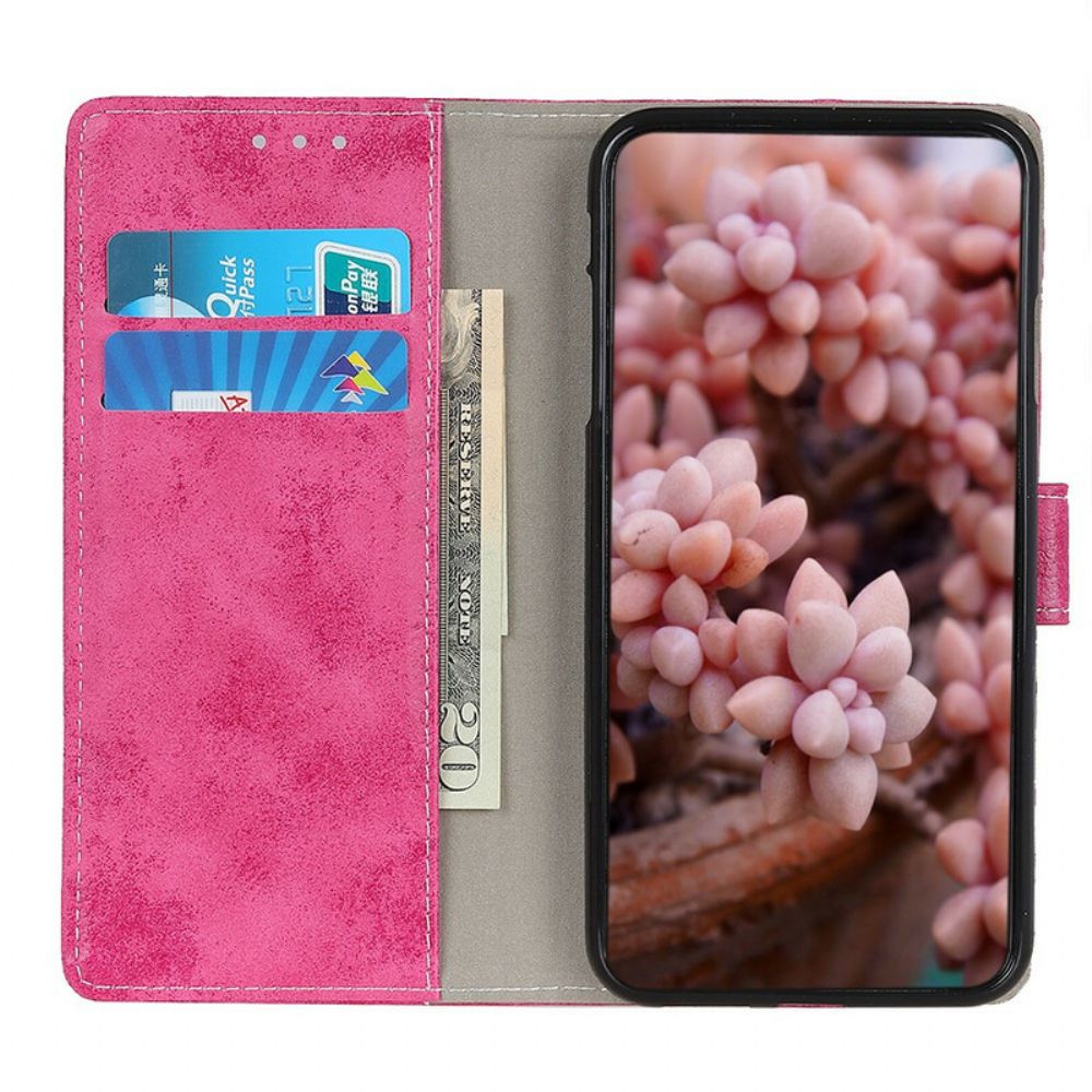 Flip Case Für OnePlus Nord N10 Vintage Kunstleder