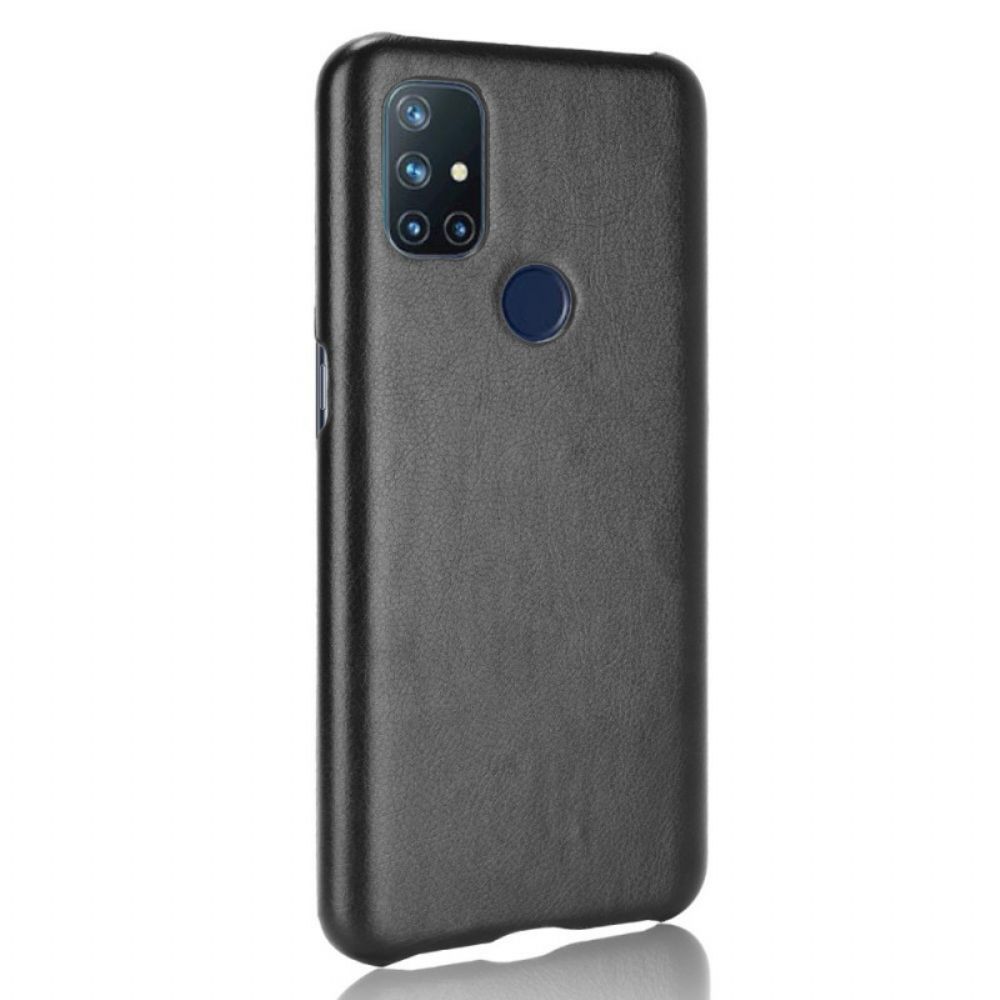 Handyhülle Für OnePlus Nord N10 Performance Litschi-leder-effekt