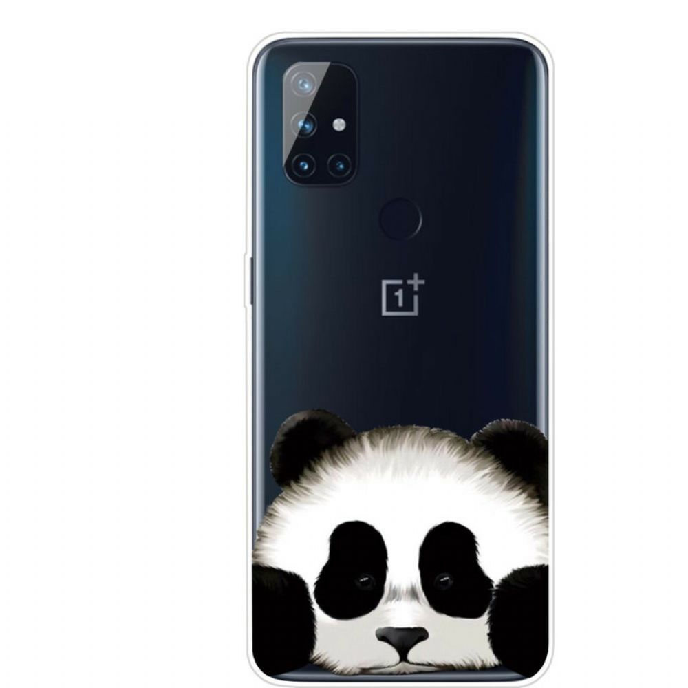 Handyhülle Für OnePlus Nord N10 Transparenter Panda