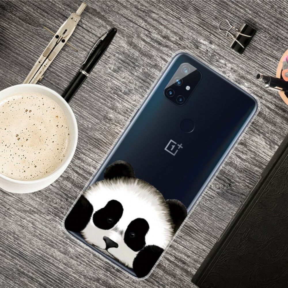 Handyhülle Für OnePlus Nord N10 Transparenter Panda