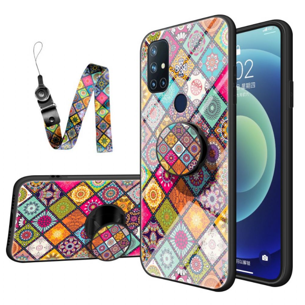 Hülle Für OnePlus Nord N10 Magnetischer Patchwork-halter