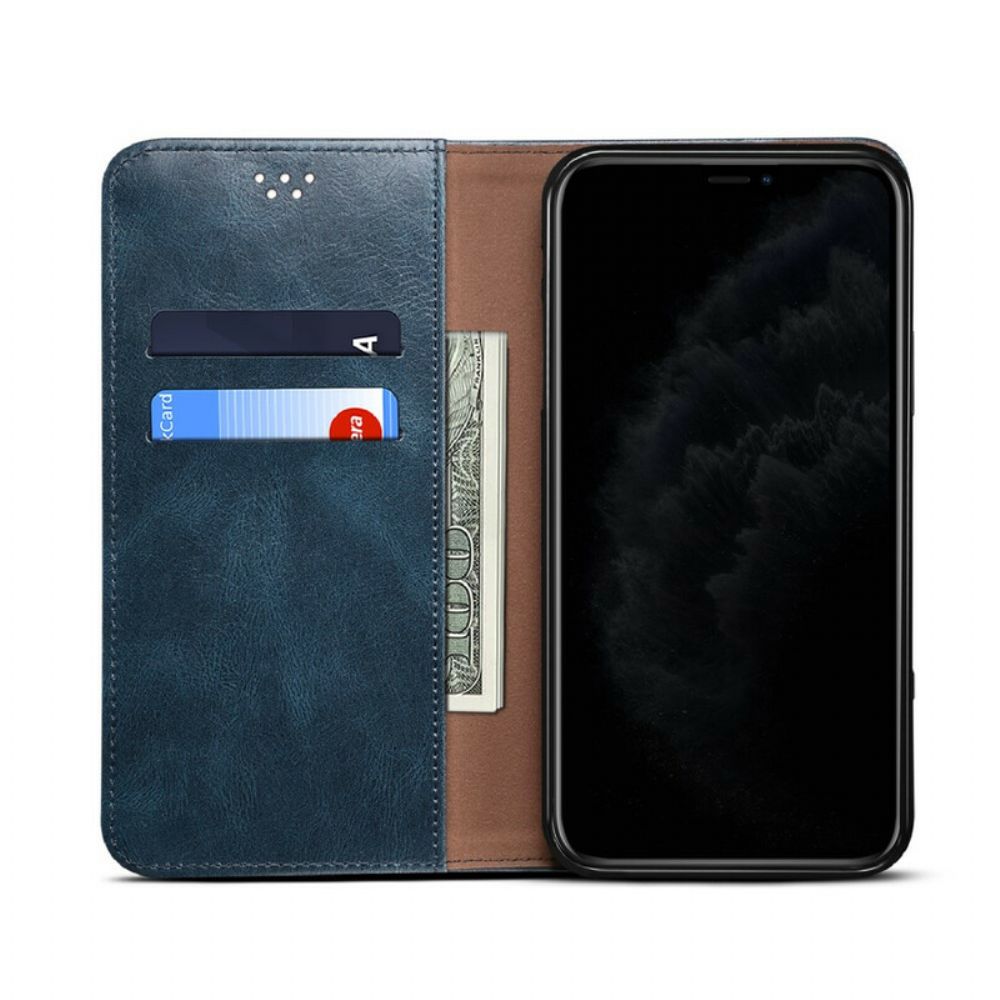 Schutzhülle Für OnePlus Nord N10 Flip Case Gewachstes Kunstleder