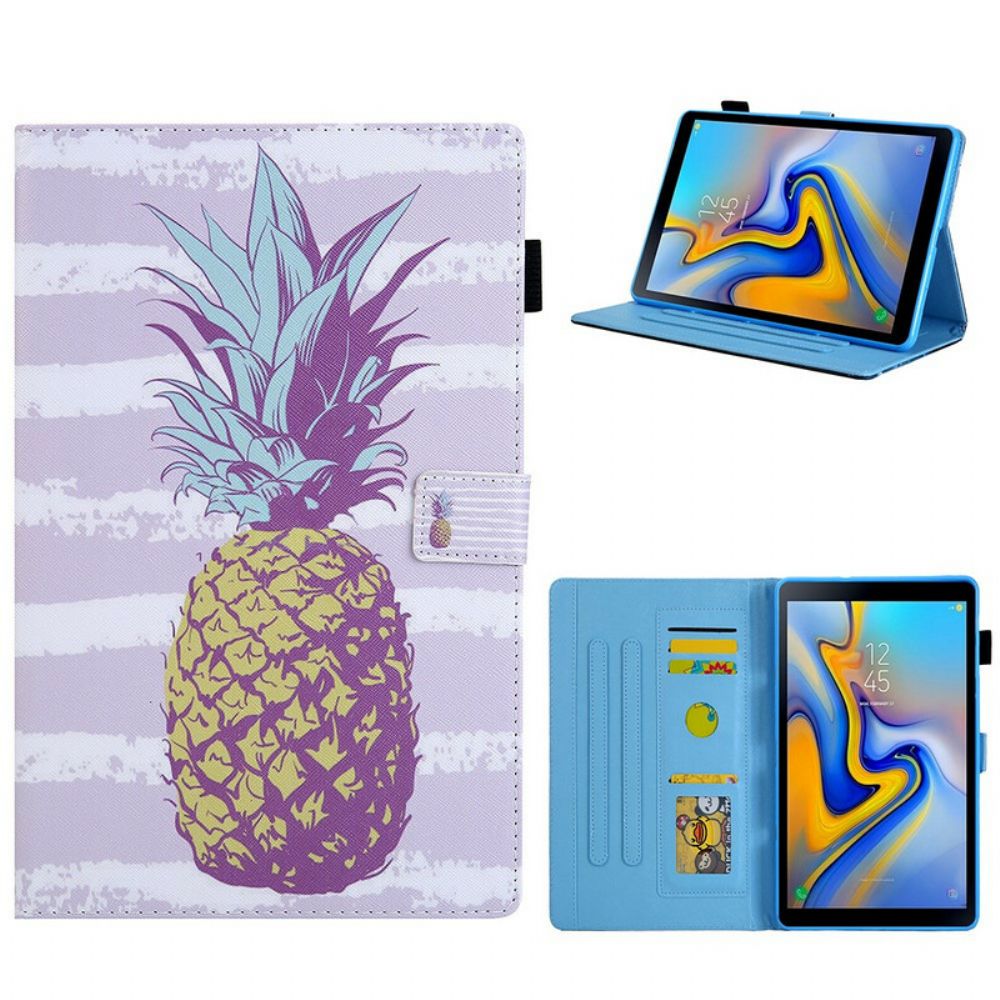 Flip Case Für Samsung Galaxy Tab A 8" (2024) Ananas