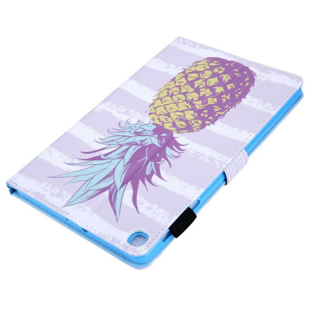 Flip Case Für Samsung Galaxy Tab A 8" (2024) Ananas