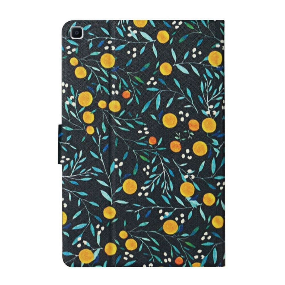 Flip Case Für Samsung Galaxy Tab A 8" (2024) Blumenset