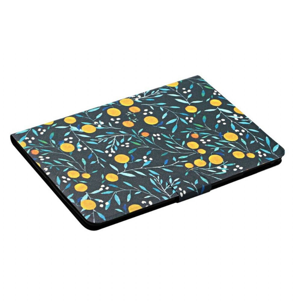 Flip Case Für Samsung Galaxy Tab A 8" (2024) Blumenset