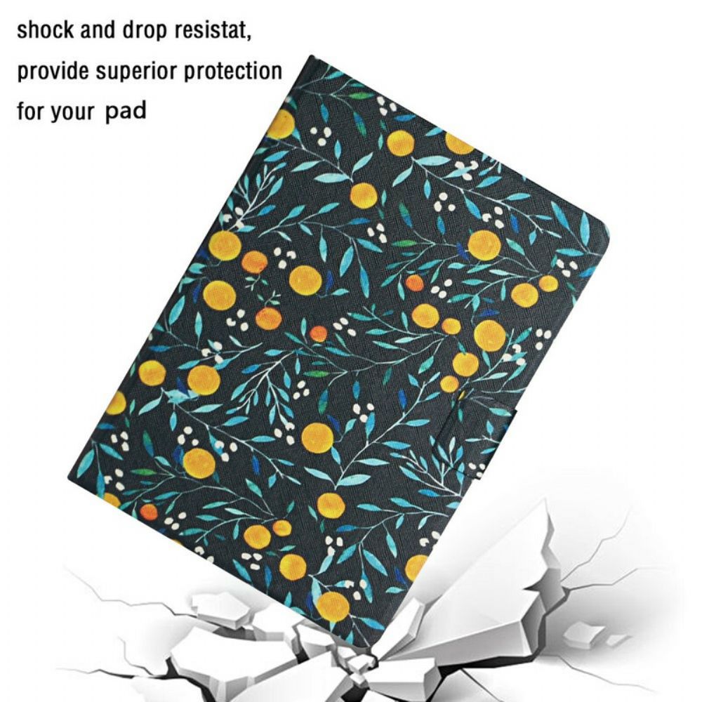 Flip Case Für Samsung Galaxy Tab A 8" (2024) Blumenset