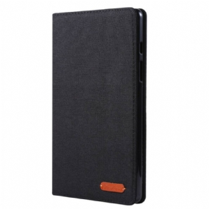 Flip Case Für Samsung Galaxy Tab A 8" (2024) Gewebte Textur