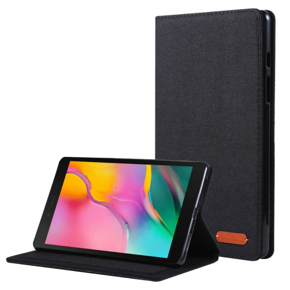 Flip Case Für Samsung Galaxy Tab A 8" (2024) Gewebte Textur