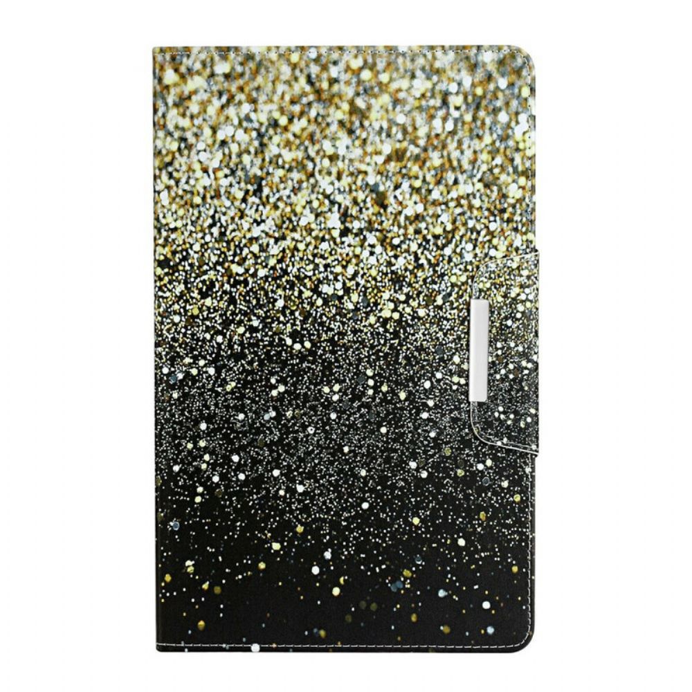 Flip Case Für Samsung Galaxy Tab A 8" (2024) Goldverlauf