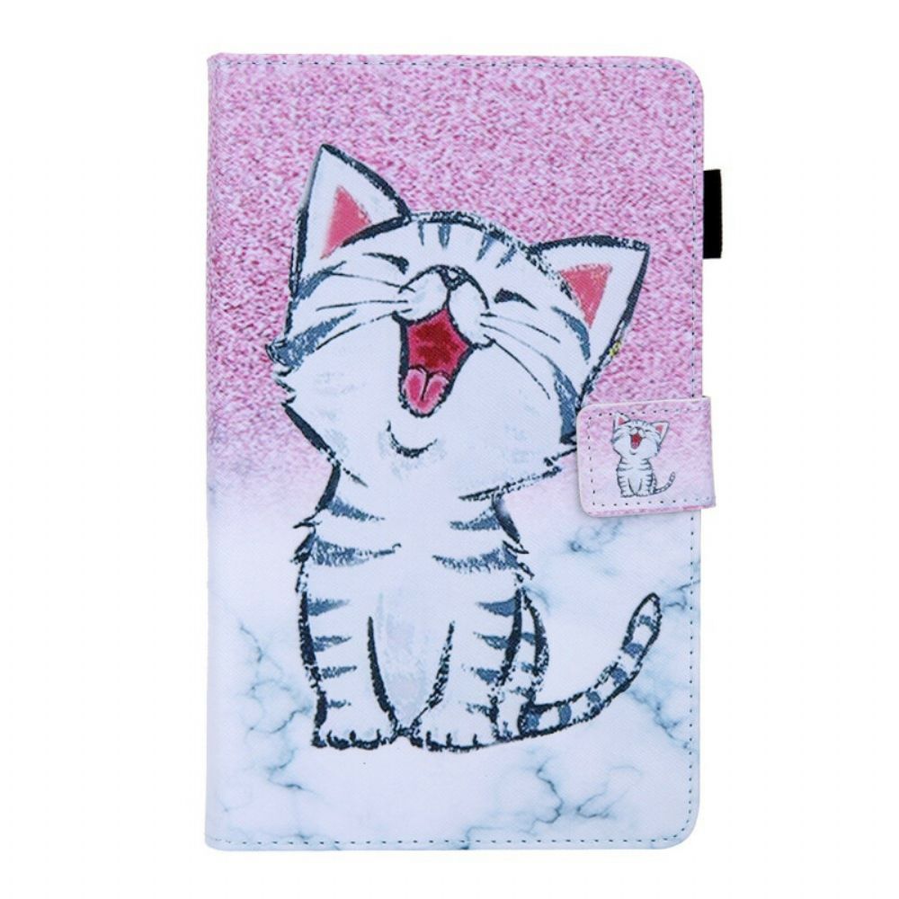 Flip Case Für Samsung Galaxy Tab A 8" (2024) Katzenserie