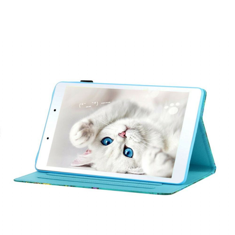 Flip Case Für Samsung Galaxy Tab A 8" (2024) Schneetiger