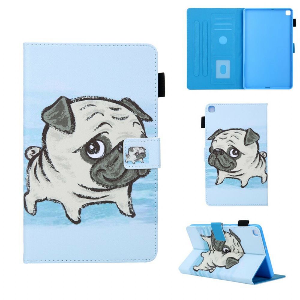 Flip Case Für Samsung Galaxy Tab A 8" (2024) Schüchterner Hund