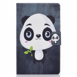 Lederhüllen Für Samsung Galaxy Tab A 8" (2024) Baby-panda