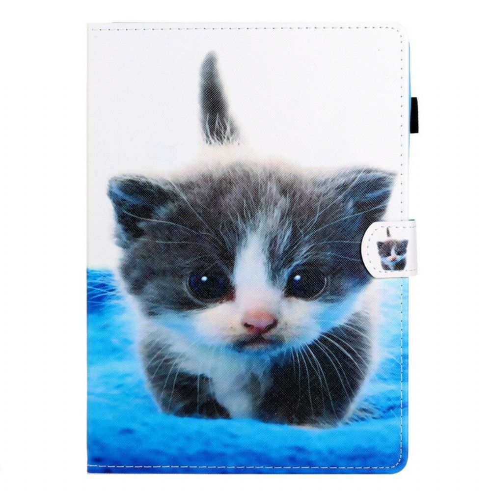 Lederhüllen Für Samsung Galaxy Tab A 8" (2024) Emotionale Katze