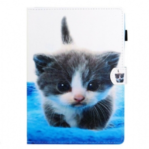 Lederhüllen Für Samsung Galaxy Tab A 8" (2024) Emotionale Katze