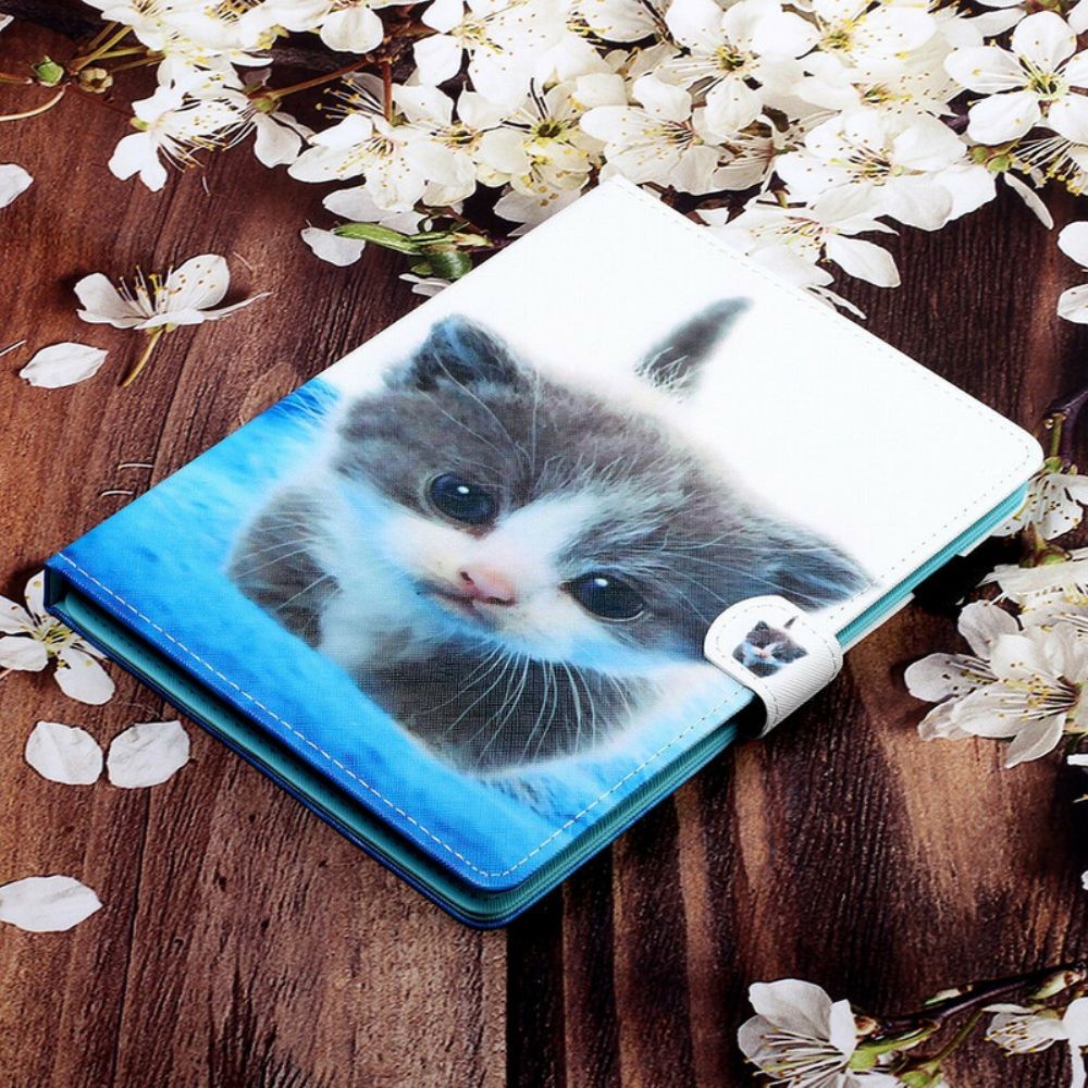 Lederhüllen Für Samsung Galaxy Tab A 8" (2024) Emotionale Katze