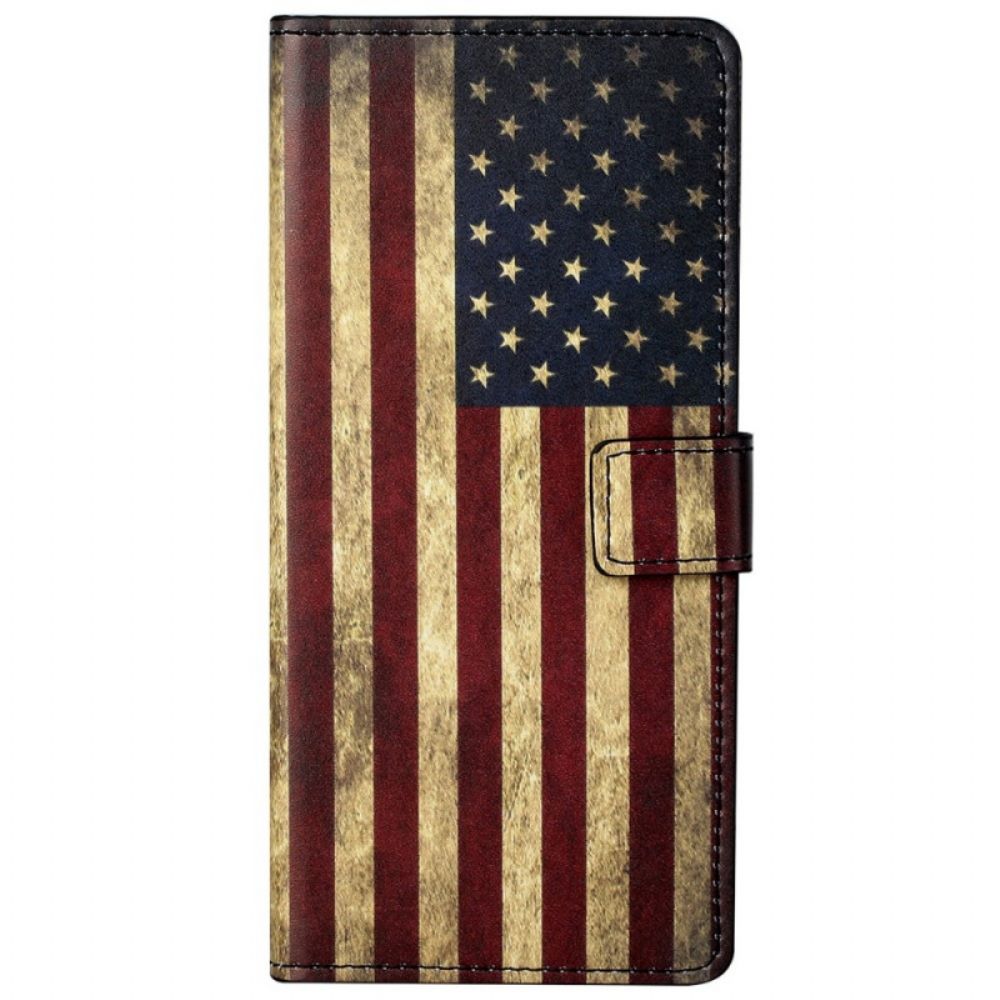 Flip Case Für Google Pixel 6A Amerikanische Flagge