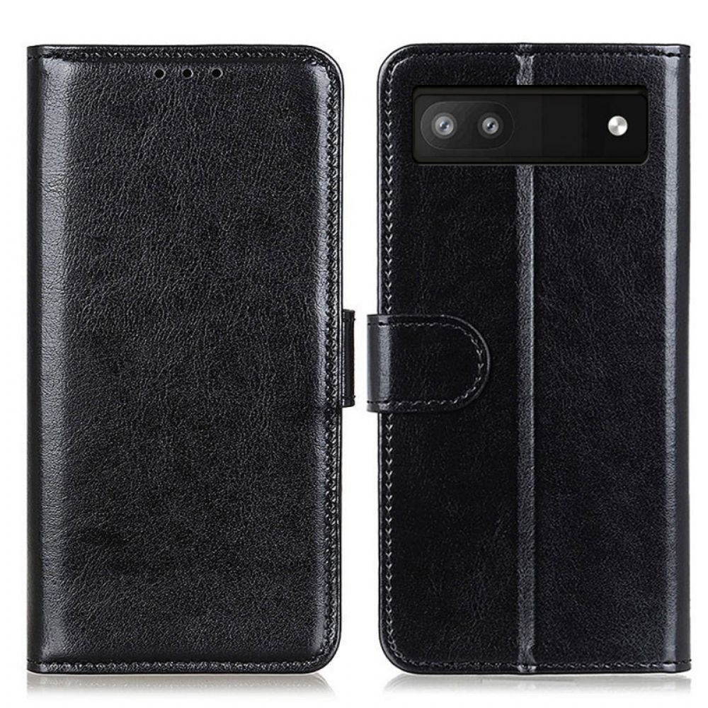 Flip Case Für Google Pixel 6A Finesse Kunstleder