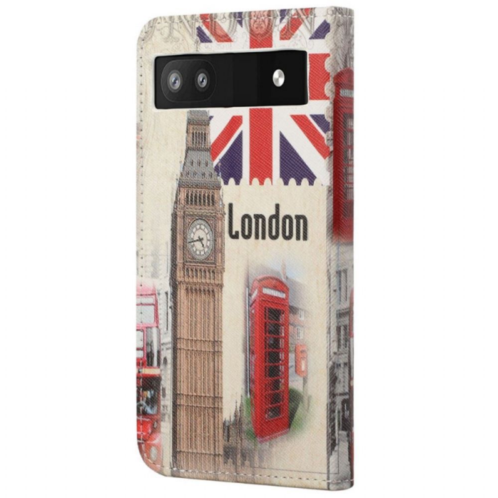 Lederhüllen Für Google Pixel 6A London