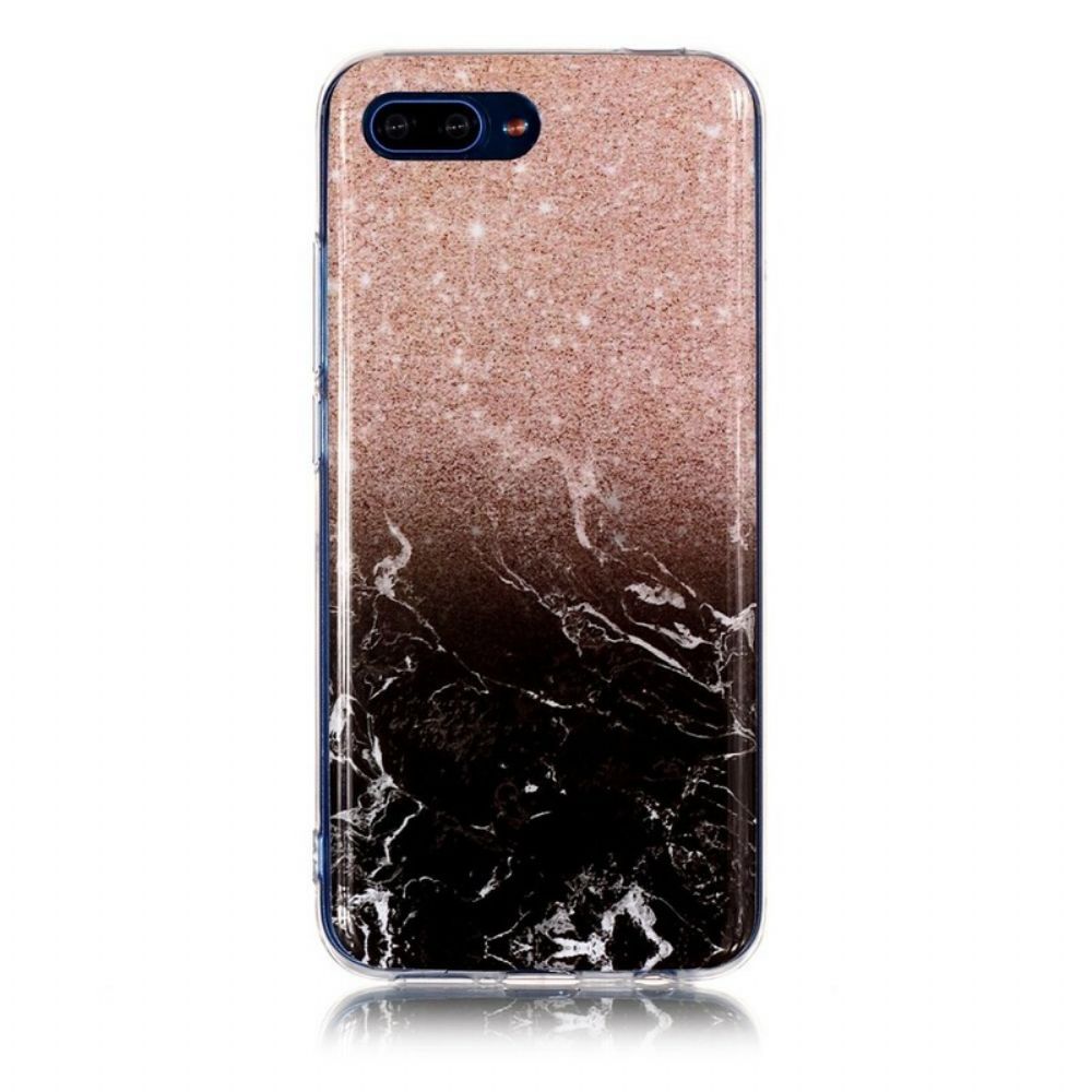 Handyhülle Für Honor 10 Glitzermarmor