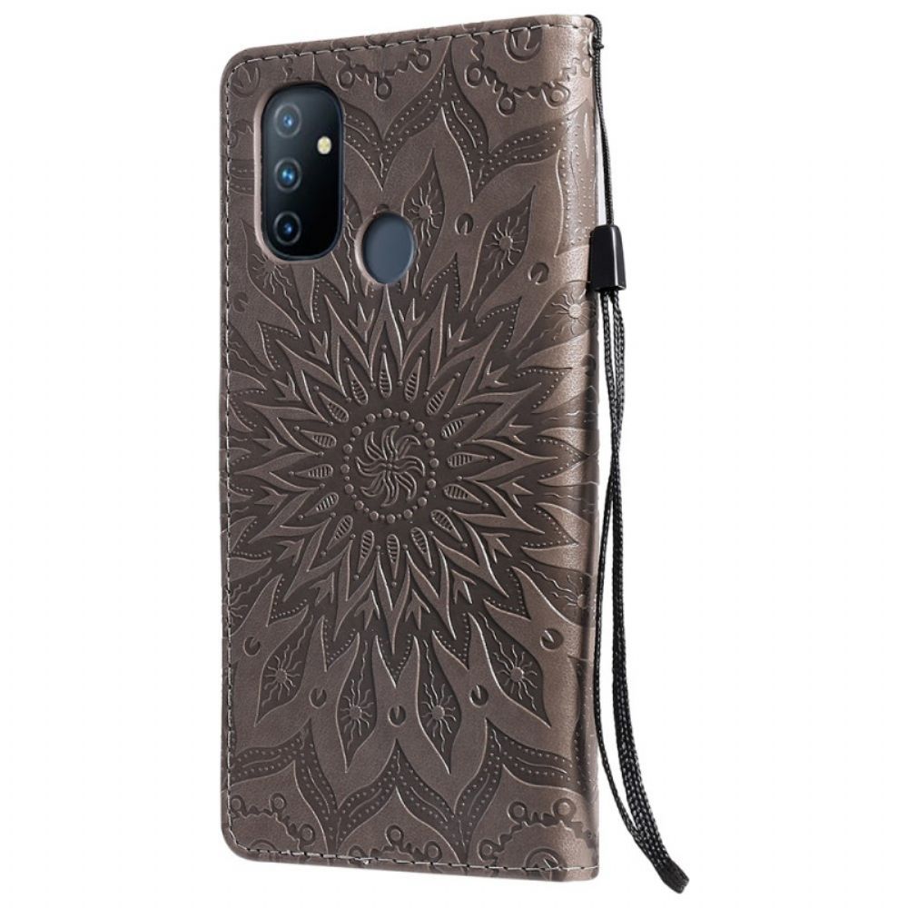 Flip Case Für OnePlus Nord N100 Sonnenblume