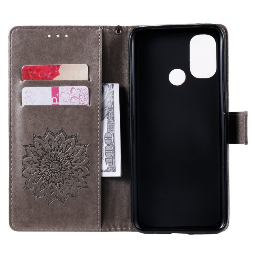 Flip Case Für OnePlus Nord N100 Sonnenblume