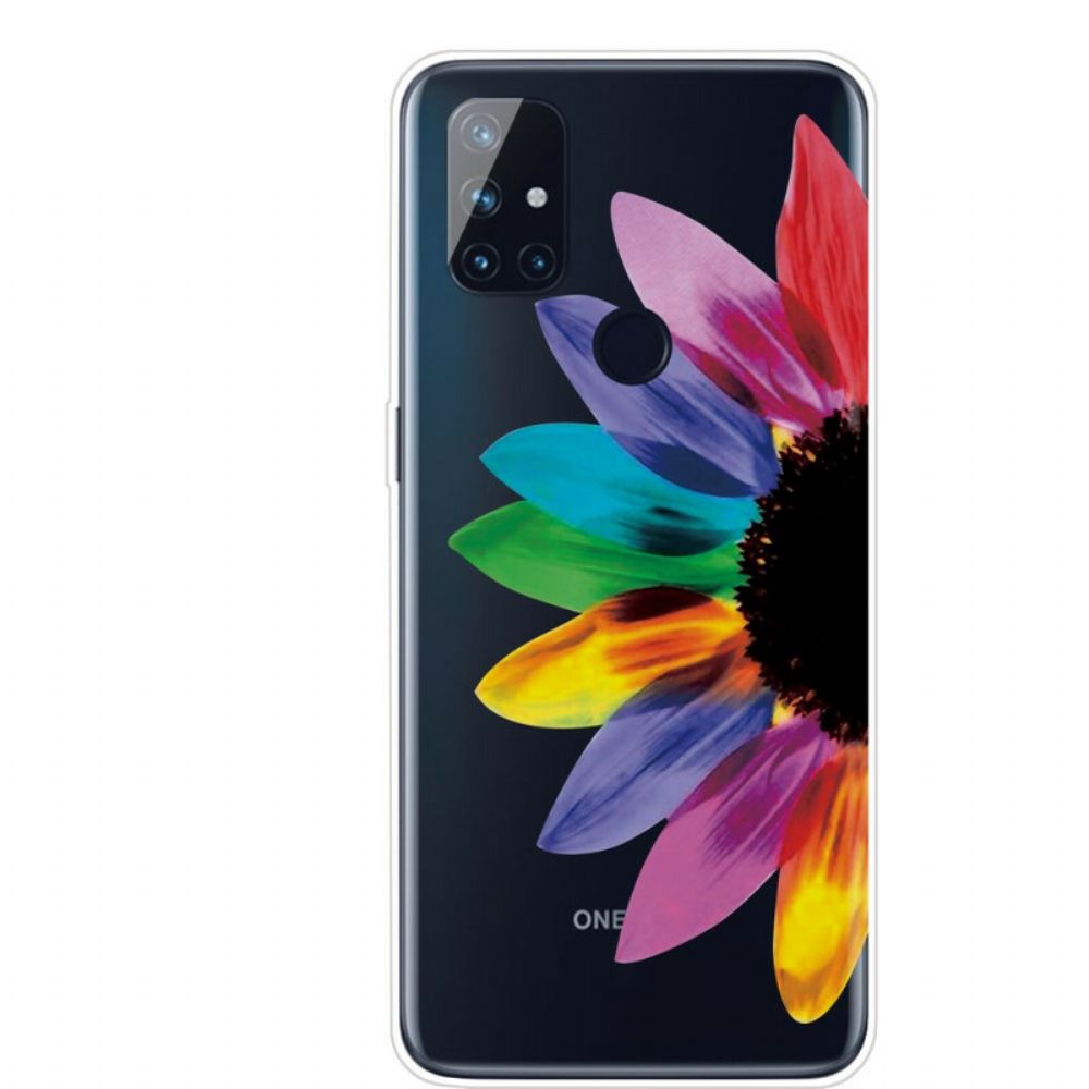 Handyhülle Für OnePlus Nord N100 Bunte Blume