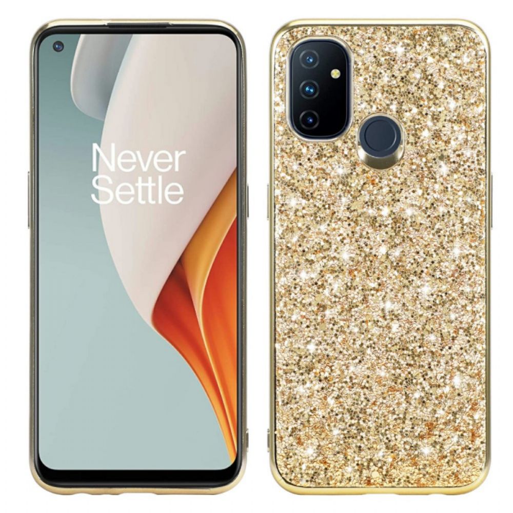 Handyhülle Für OnePlus Nord N100 Glitter-hybrid