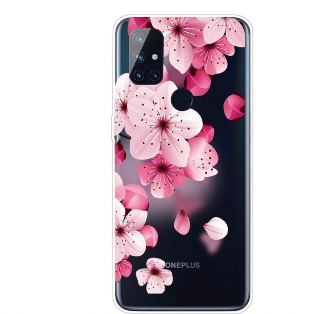 Handyhülle Für OnePlus Nord N100 Kleine Rosa Blumen